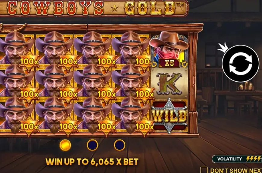 cowboys gold slot