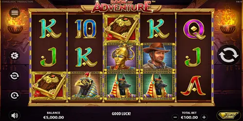 Book of Adventure homepage
