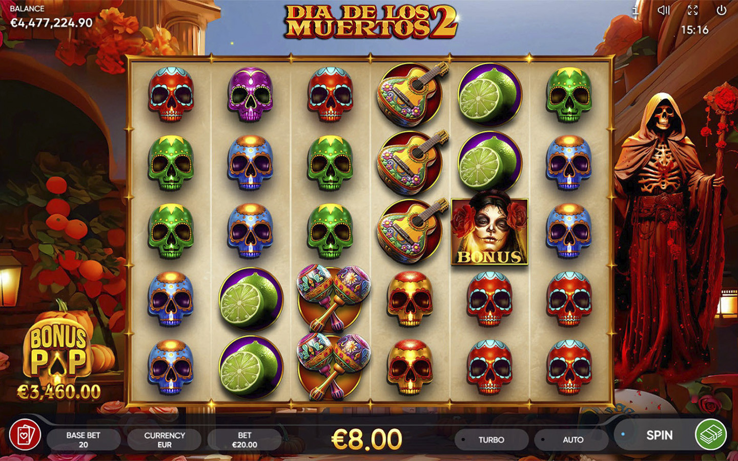 Dia de los Muertos homepage