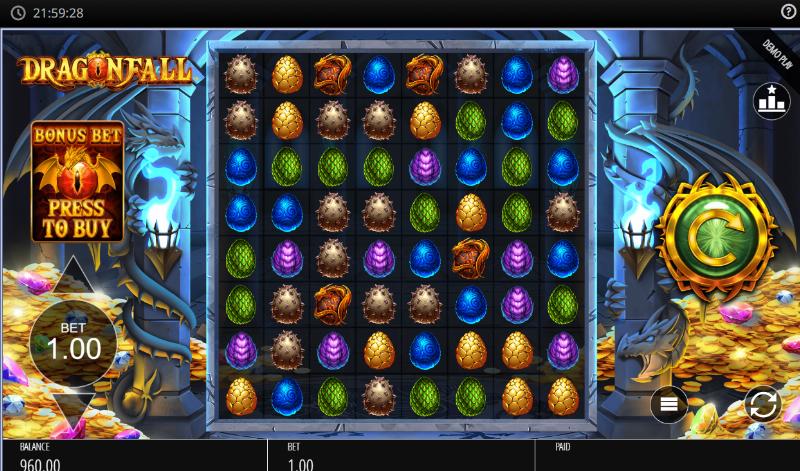 Dragon Fall homepage 