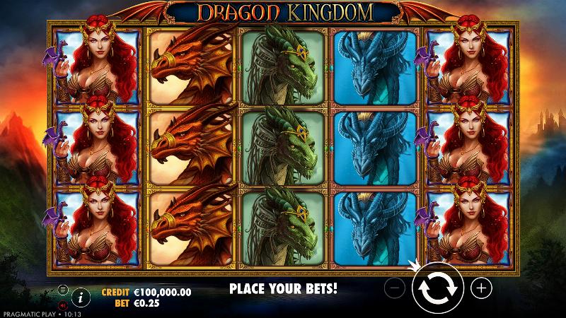Dragon Kingdom homepage
