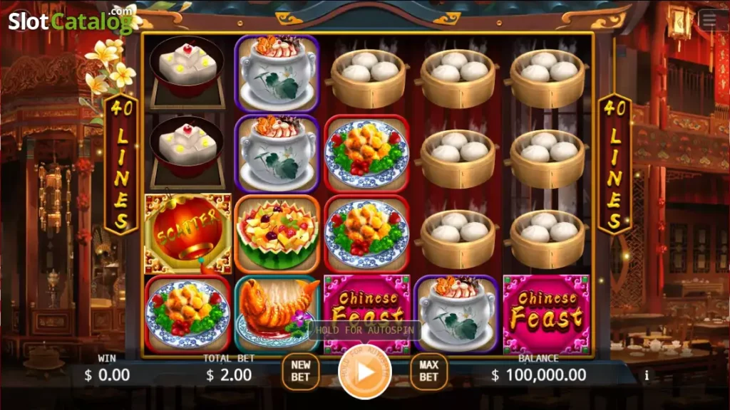 Food Feast Megaways homepage