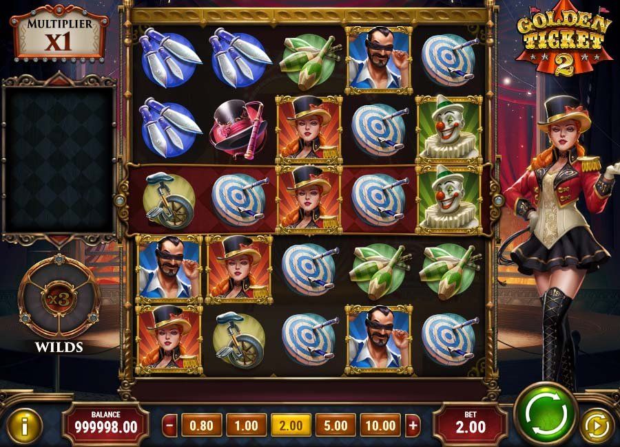 Golden Ticket 2 homepage