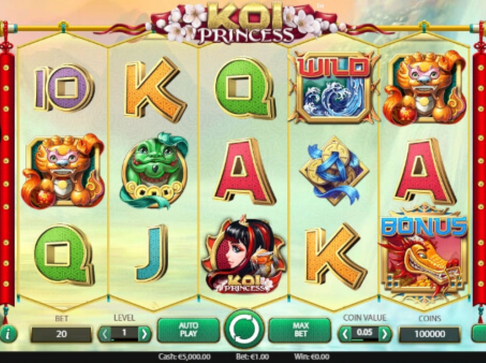 Koi Princess homepage