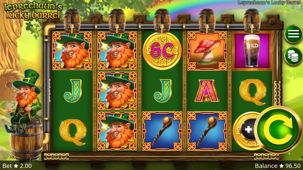 Leprechaun's Lucky Barrel homepage