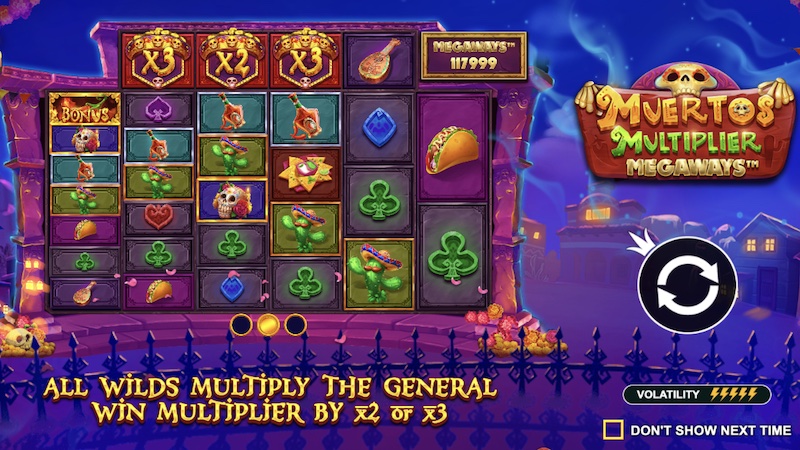 Muertos Multiplier Megaways