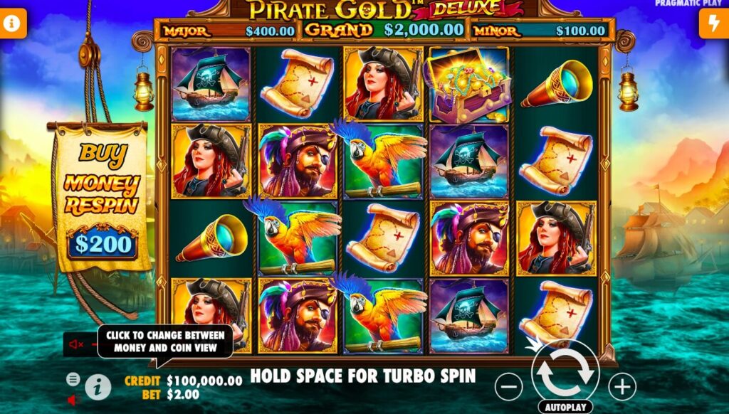 Pirate Gold Deluxe homepage