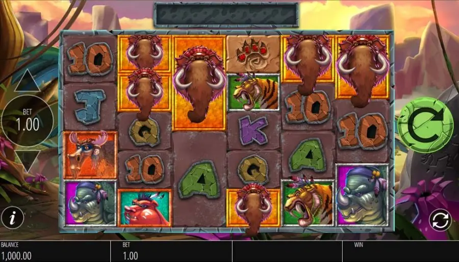 Primal Megaways homepage