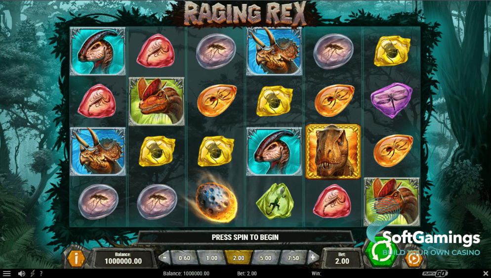 Raging Rex homepage