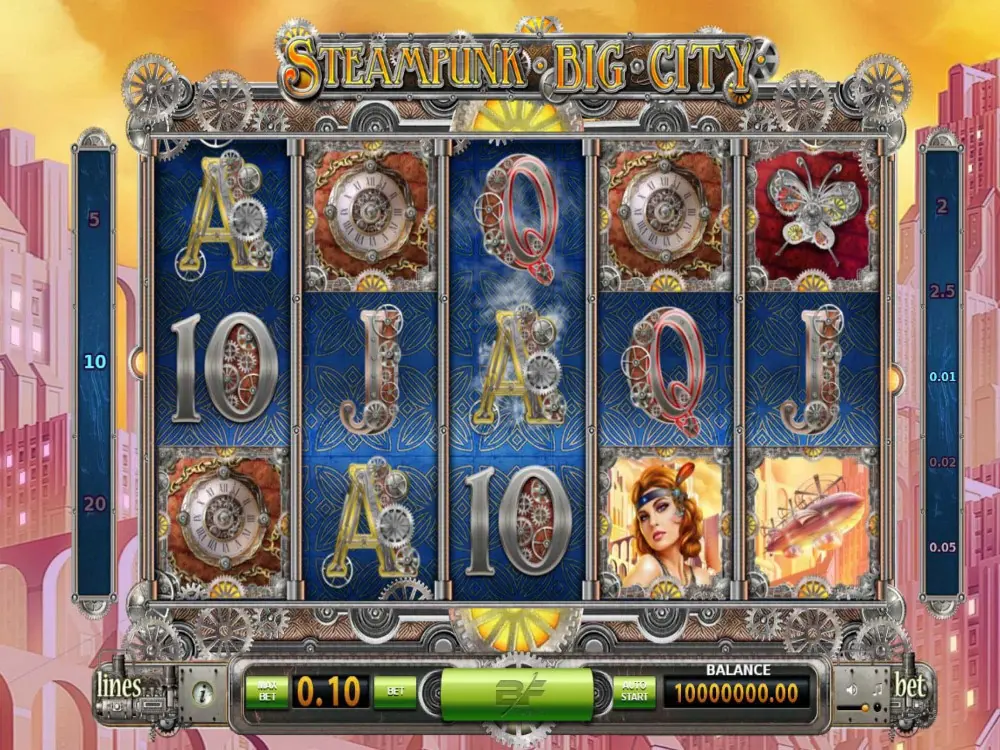 Steampunk Big City homepage