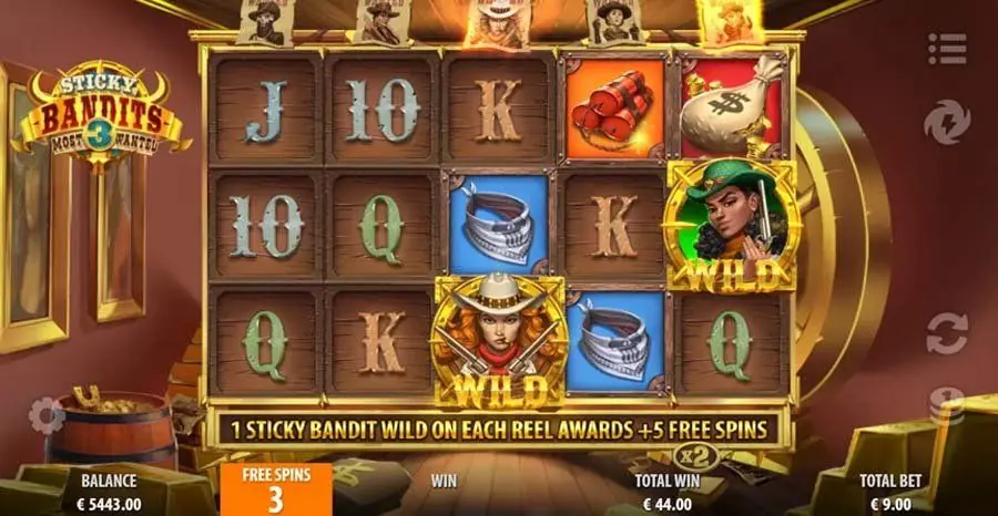 Sticky Bandits homepage