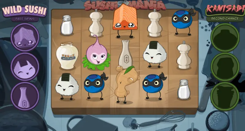 Sushi Mania homepage