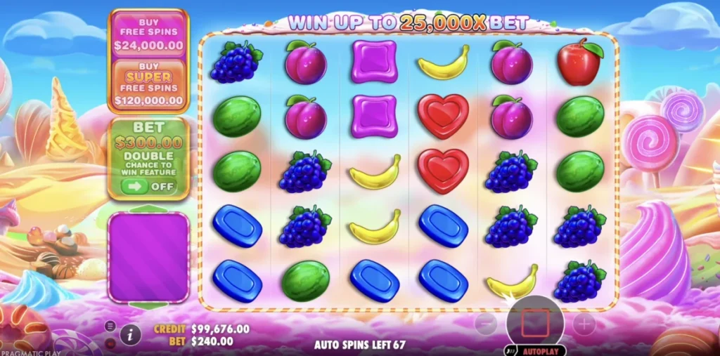 Sweet Bonanza homepage