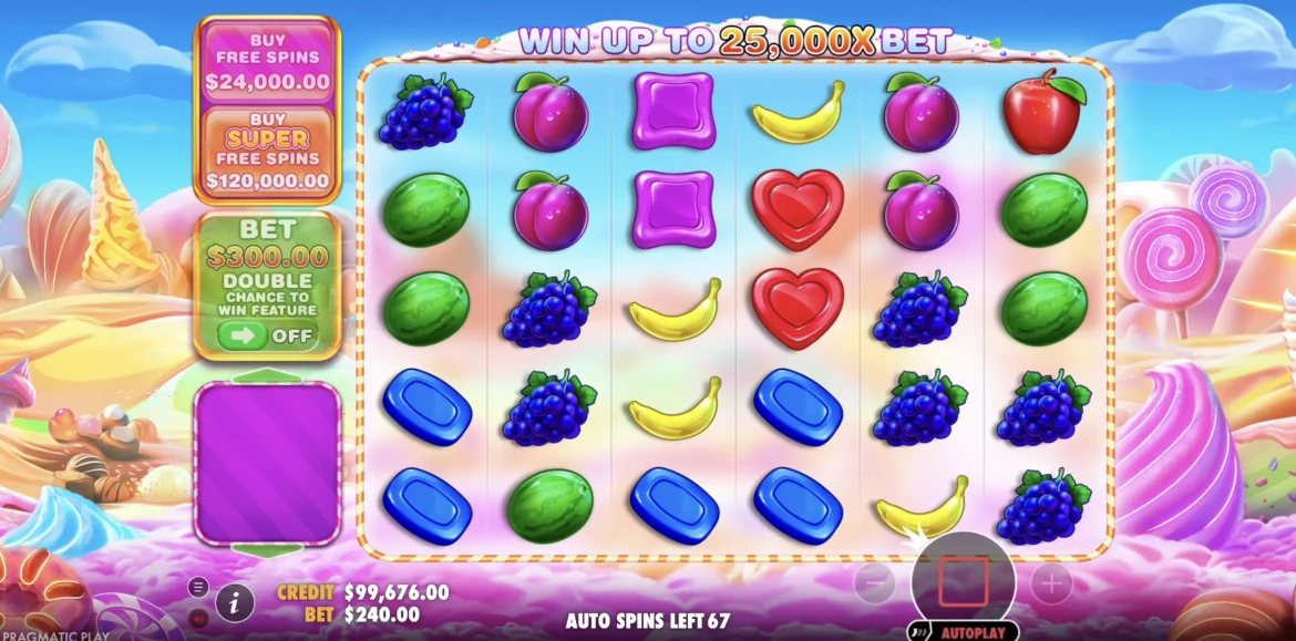 Sweet Bonanza homepage