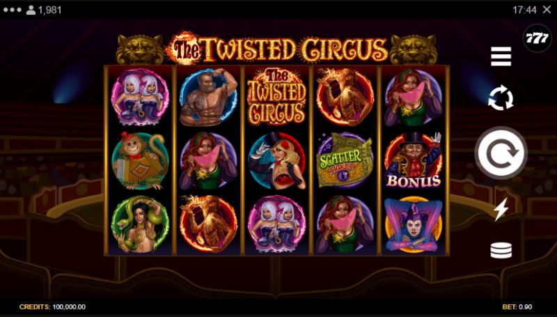 The Twisted Circus homepage