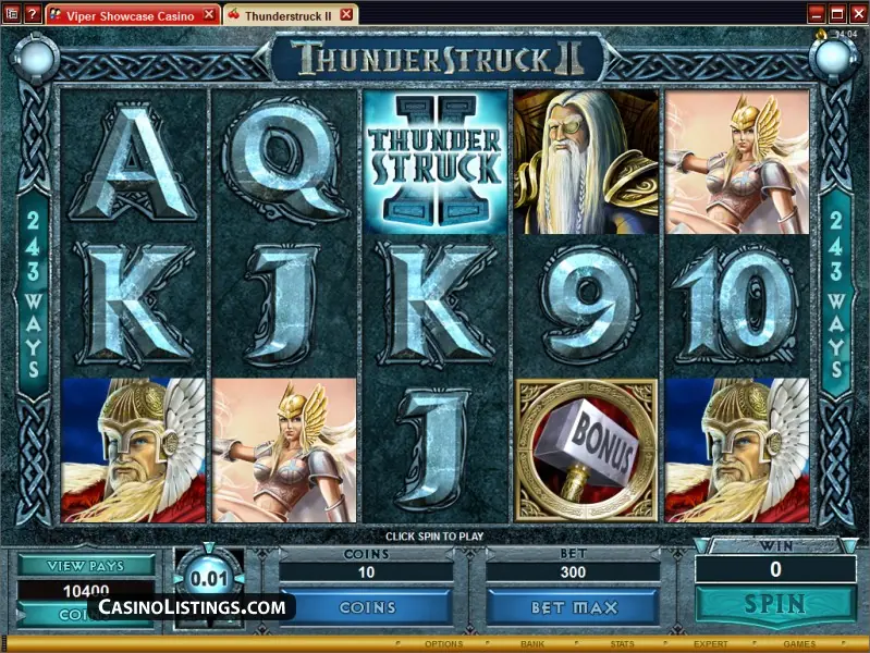 Thunderstruck II homepage