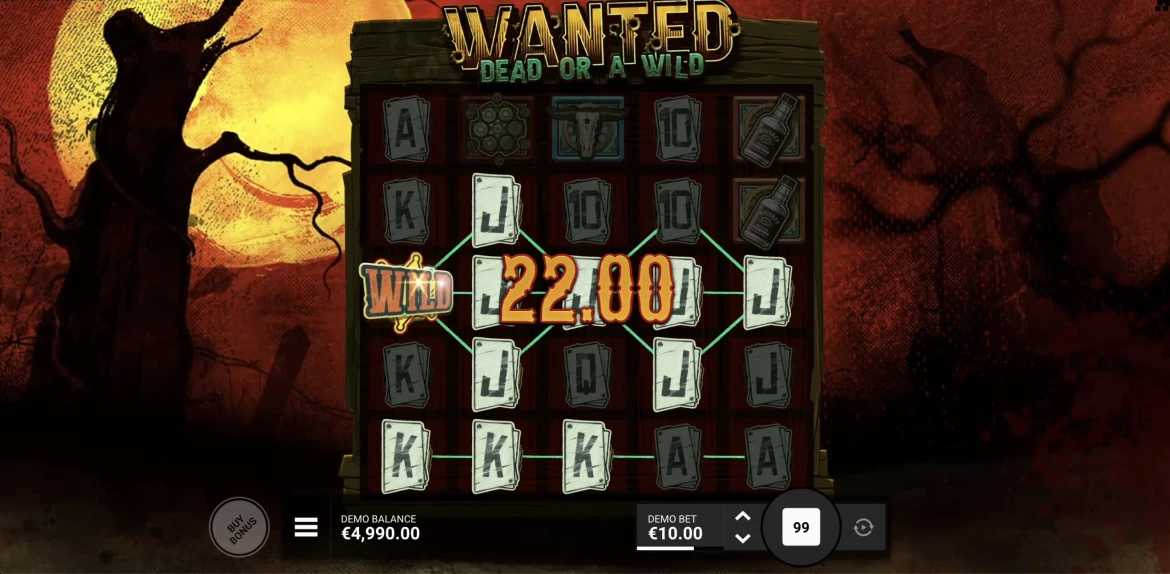 Wanted Dead or a Wild homepage