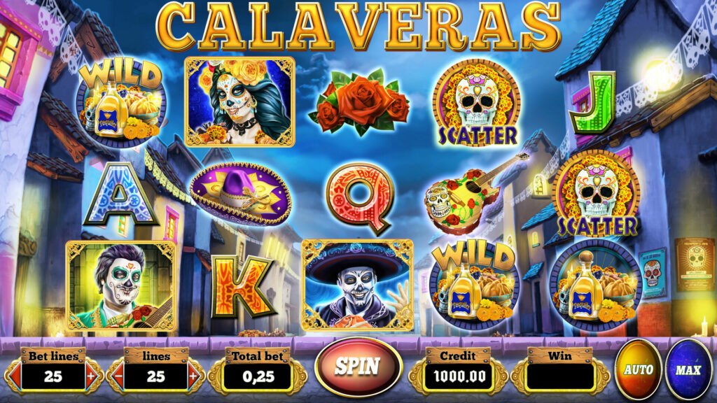 Wild Calavera homepage