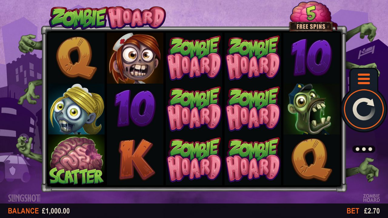 Zombie Hoard homepage