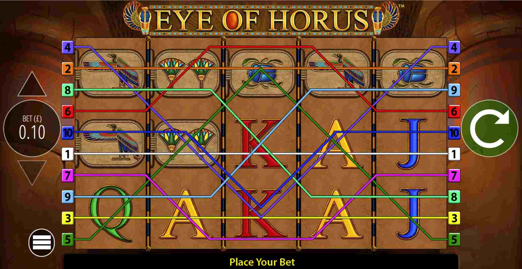 eye of the horus homepage