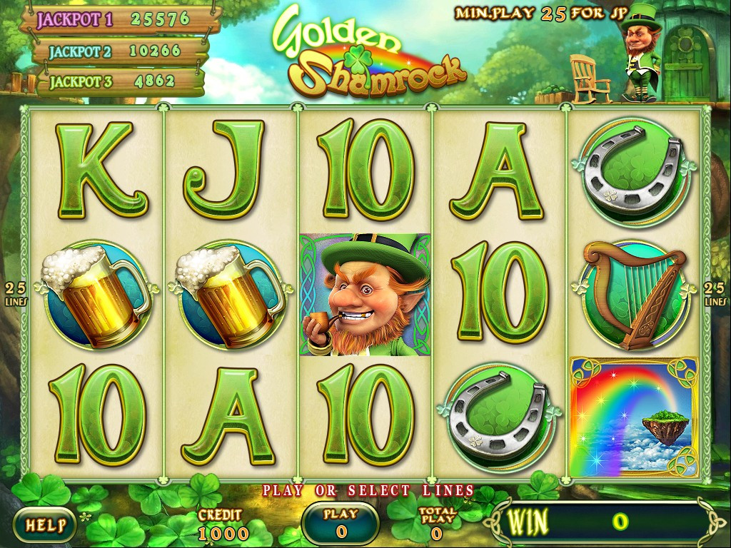 golden shamrock homepage