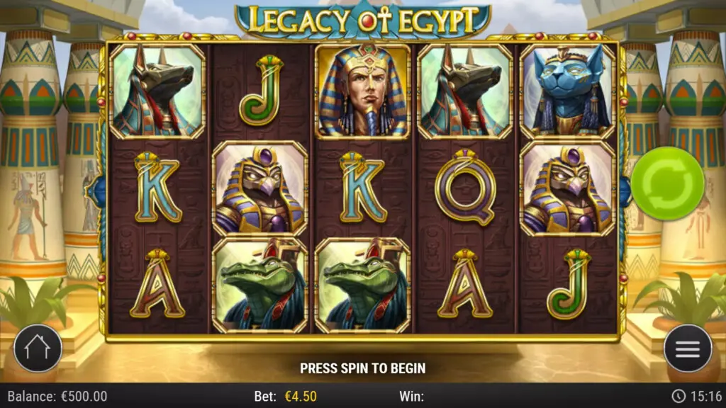 legacy of egypt homepage