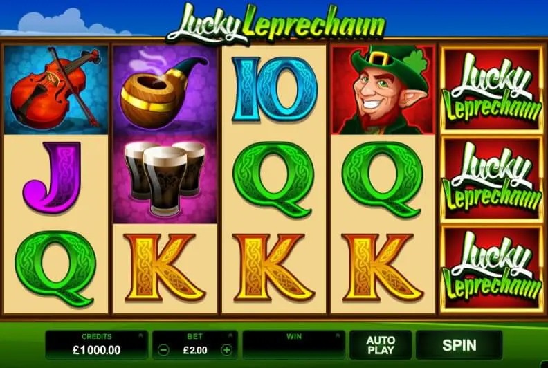 lucky leprechaun homepage