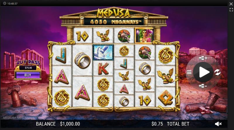 medusa megaways homepage