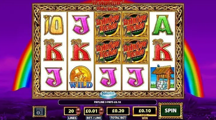 rainbow riches homepage