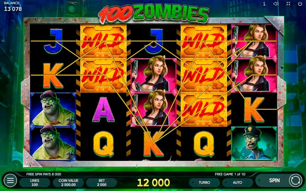 zombies slots homepage