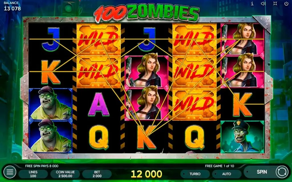 zombies slots homepage
