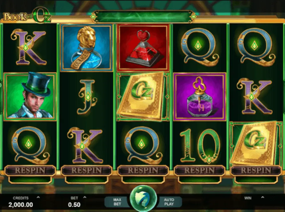 Book of Oz homepage