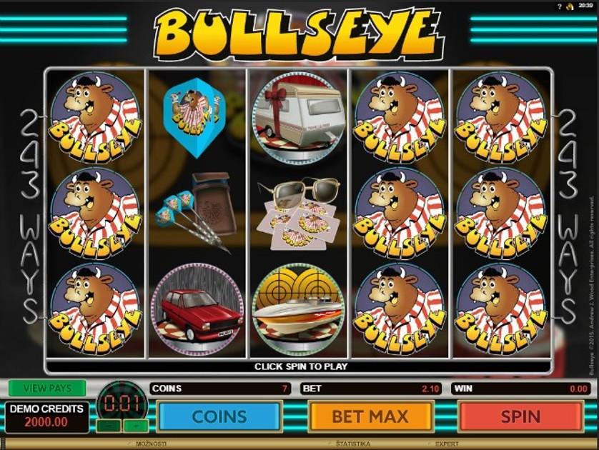 Bullseye homepage