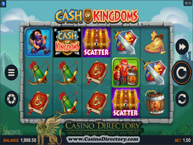 Cash of Kingdoms homepage