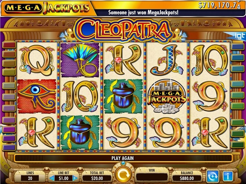 Cleopatra Megajackpots