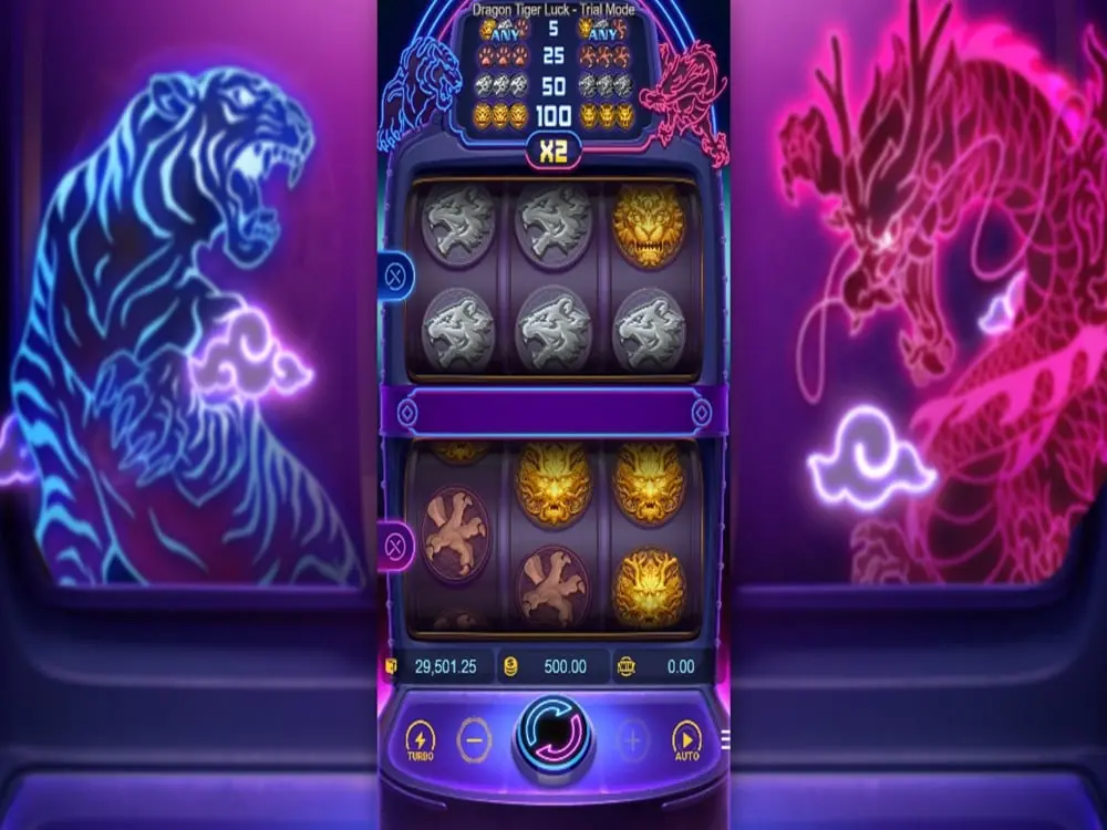 Dragon Tiger Luck homepage