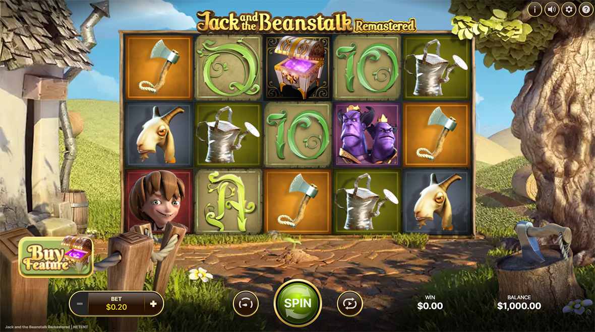 Jack and the Beanstalk homepage