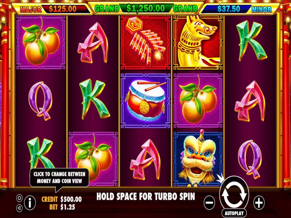 Lucky New Year homepage