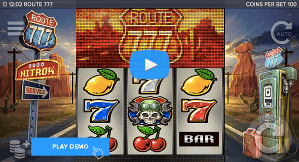 Route 777 slot homepage