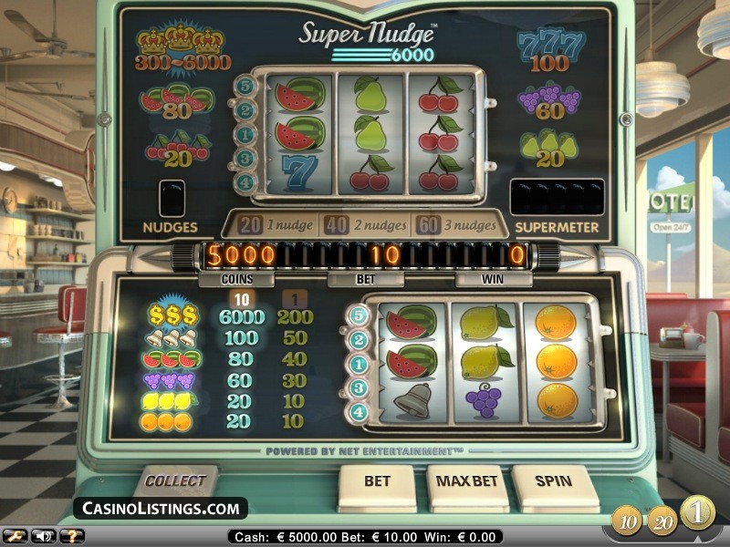 Super Nudge 6000 homepage