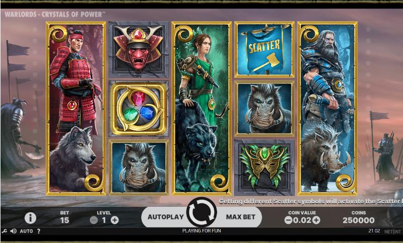 Warlords: Crystals of Power homepage