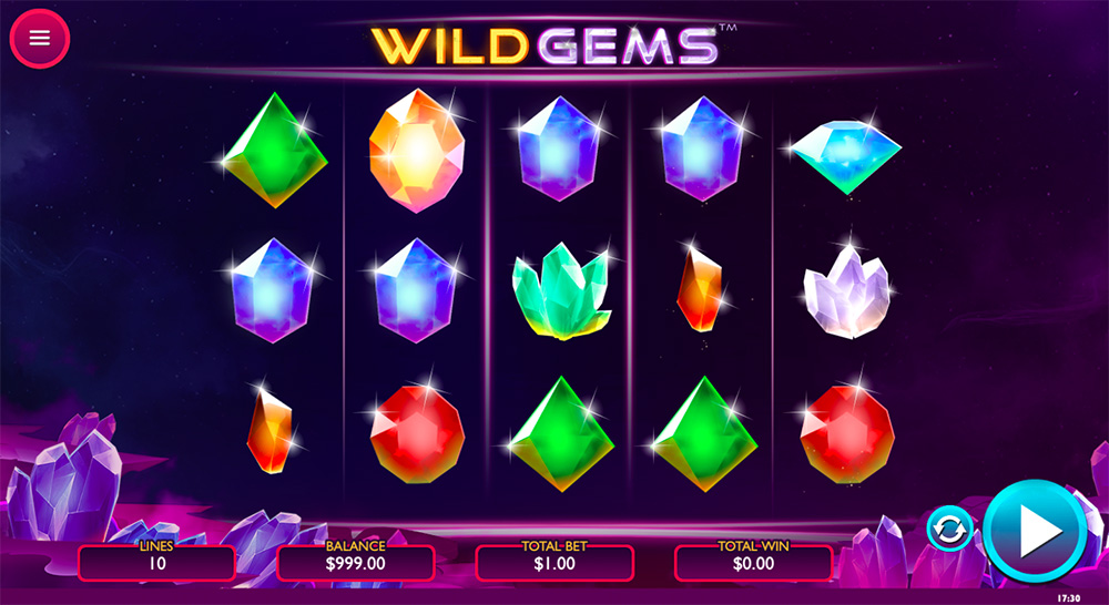 Wild Gems homepage
