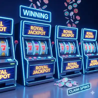 Claim your free spins offer from the casino promotions section