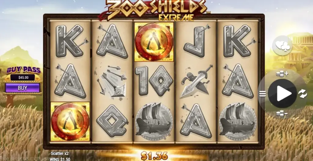 300 Shields Extreme slot