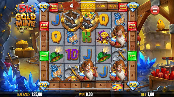 5k Gold Mine Dream Drop slot