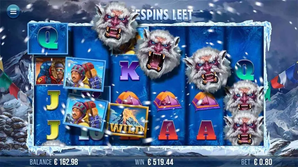 9k Yeti slot