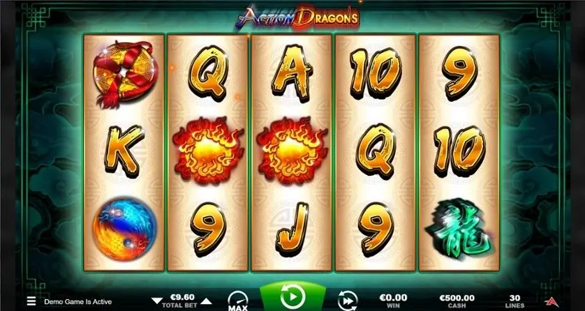 Action Dragons Cash Stacks Gold slot