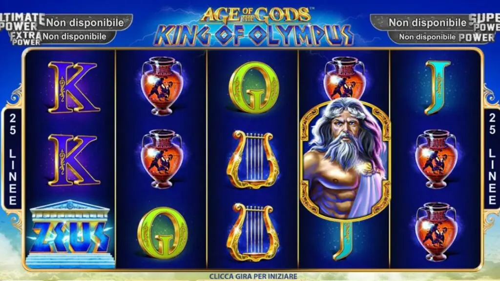 Age of the Gods King of Olympus slot