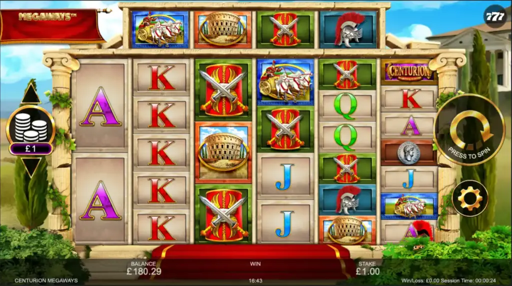 Centurion Megaways slot