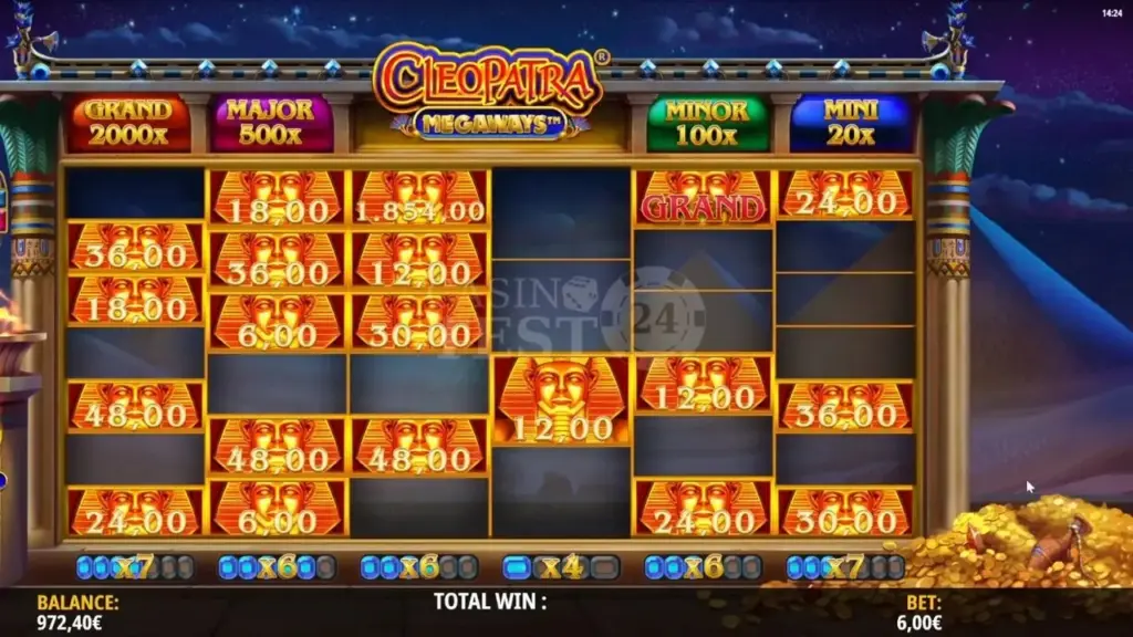 Cleopatra Megaways slot